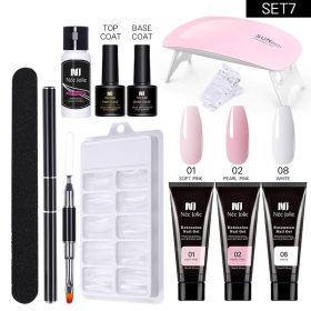 15ml Manicure Extended Glue Set (Option: Eleven Piece Set 07)