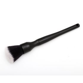 Car Interior Cleaning Brush Round Head (Option: Black long)