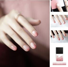 Temperature-changing Twilight Phototherapy Nail Polish Glue (Option: GW70)