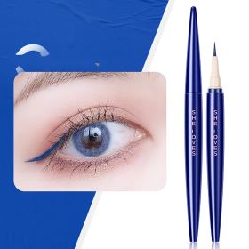 Liquid Eyeliner Pencil In Black Brown Extra Fine Lower Lashes (Option: Blueberry jelly)