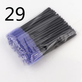 Disposable Eyelash Brush Grafting Makeup Tool (Option: 29Style-50PCS)