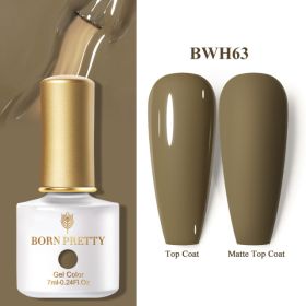 A Bottle Of One-color Nail Polish (Option: BWH63)