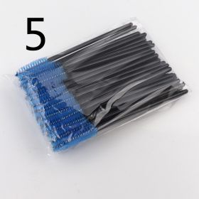 Disposable Eyelash Brush Grafting Makeup Tool (Option: 5 Style-50PCS)