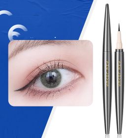 Liquid Eyeliner Pencil In Black Brown Extra Fine Lower Lashes (Option: Black forest)