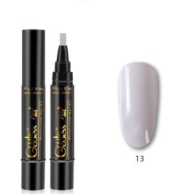 3-in-1 Nail Glue Pen Flash One-step Glue Phototherapy Plastic (Option: Q13)