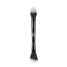 Plastic Handle Eye Shadow Foundation Brush Makeup Tool (Option: Big double head)