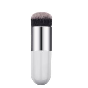 Chubby Dun Multifunctional Makeup Brushes Beauty Tools (Color: Silver)