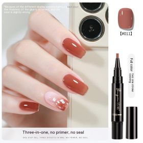 Nail Lazy One-step Glue UV Polish (Option: 11 Style)