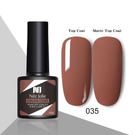 Nail Polish Nude Neutrals Soak Off Gel Polish (Option: 35Color)