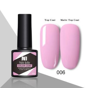 Nail Polish Nude Neutrals Soak Off Gel Polish (Option: 6Color)