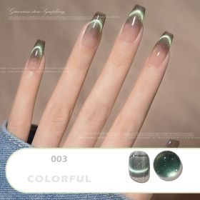 Dream Dynamic Crystal Cat Eye Whitening Phototherapy Nail Enamel (Option: C03)