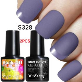 Frosted Seal Combination Nail Polish (Option: S328)