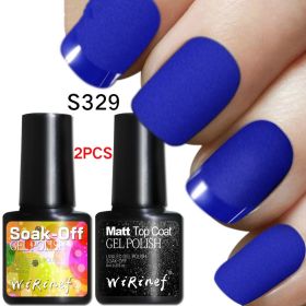 Frosted Seal Combination Nail Polish (Option: S329)