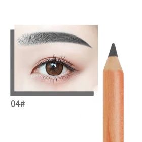 Embroidery Eyebrow Pencil Hard Core Waterproof Makeup (Color: grey)