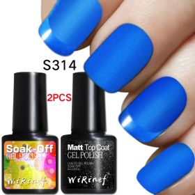 Frosted Seal Combination Nail Polish (Option: S314)