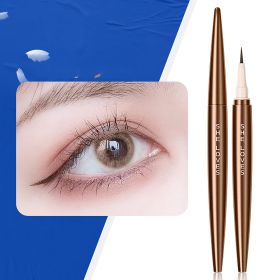 Liquid Eyeliner Pencil In Black Brown Extra Fine Lower Lashes (Option: Coffee custard)