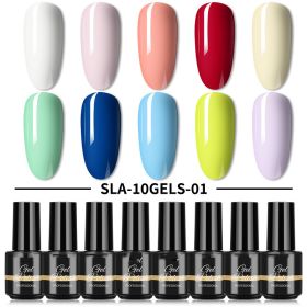 Nail Enhancement Household Oil Glue Set (Option: SLA10GELS01)