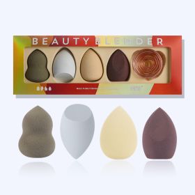 Wet And Dry Beauty Makeup Egg With Metal Stand (Option: Beauty egg-1sets)