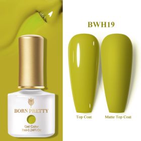 A Bottle Of One-color Nail Polish (Option: BWH19)