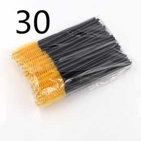 Disposable Eyelash Brush Grafting Makeup Tool (Option: 30Style-50PCS)