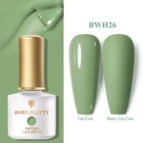 A Bottle Of One-color Nail Polish (Option: BWH26)