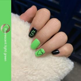 Fluorescent Manicure European And American Style Nightclub (Option: D9 7 Fluorescent Light Green)