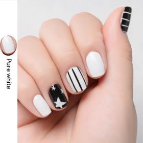 Fluorescent Manicure European And American Style Nightclub (Option: A7 9 Pure White)