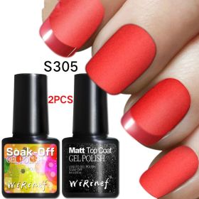 Frosted Seal Combination Nail Polish (Option: S305)