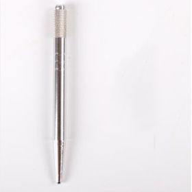 Floating Eyebrow Tattoo Tools Handmade Pen (Color: Silver)