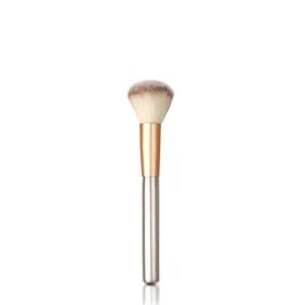 12 Creamy White Makeup Brush Set Fanshaped 24 Champagne Cosmetics Synthetic Hair (Option: Single large paint)