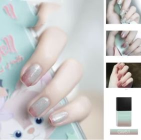 Temperature-changing Twilight Phototherapy Nail Polish Glue (Option: GW51)