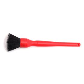 Car Interior Cleaning Brush Round Head (Option: Red long)