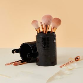 Small Waist Makeup Brush Set Soft Hair Loose Powder Makeup Tool (Option: Rose Red-10pc and Gypsophila Brush Pack)