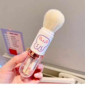 Makeup Brush Four-in-one Lovely Girl Style (Color: White)