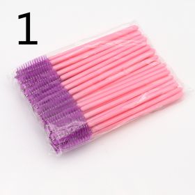 Disposable Eyelash Brush Grafting Makeup Tool (Option: 1 Style-50PCS)