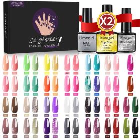 60 Colors Nail Art Functional Adhesive Set Removable (Option: ZH2481)