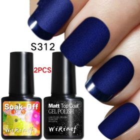 Frosted Seal Combination Nail Polish (Option: S312)