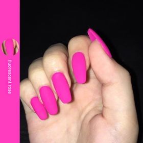 Fluorescent Manicure European And American Style Nightclub (Option: D9 4 Fluorescent Rose)