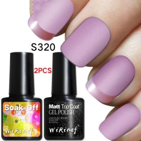 Frosted Seal Combination Nail Polish (Option: S320)