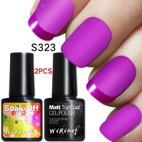 Frosted Seal Combination Nail Polish (Option: S323)