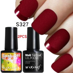 Frosted Seal Combination Nail Polish (Option: S327)